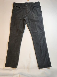 Tommy Hilfiger Custom Fit Corduroy Mens Pants Gray 36 x 34 Flat Front - Picture 1 of 20