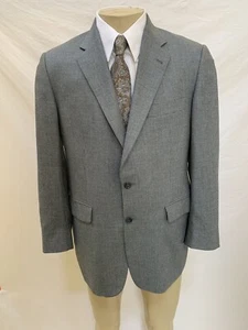 Burberry London Men’s Size 40R Bluish/Tan 2 Button Blazer - Picture 1 of 10