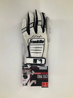 LOGAN O’HOPPE SIGNED FRANKLIN BRAND NEW TEAM ISSUED GLOVES BECKETT COA - Image 1 of 4