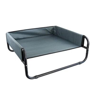 Paws & Claws Grey Elevated Walled Dogs/Pets Bed Small 56cm Heavy Duty/Durable - image 1 of 2