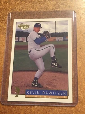 1993-94 Fleer Excel Baseball # 73 Kevin Rawitzer RC - Image 1 of 2