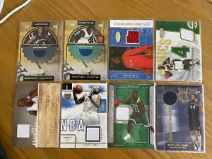 NBA FLEER JERSEY CARD LOT - See Description for Details - Picture 1 of 2