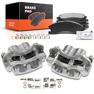 Nueva pinza de freno delantera y pastilla de freno de cerámica para Jeep WJ Grand Cherokee 99-04 SUV Foto 1 de 4