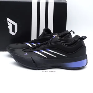 Adidas Dame 9 Basketballschuhe Herren JI1938 Core Black/Cloud White/Cobalt Blue - Bild 1 von 20