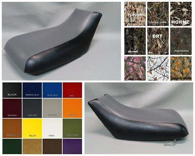 Suzuki OZARK 250 Seat Cover LTF250   in BLACK, 25 COLOR OPTIONS or 2-tone  Foto 1 de 4