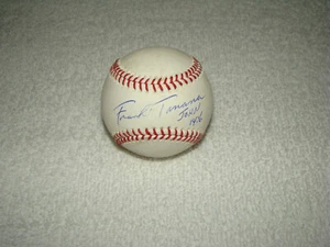 Frank Tanana Signed Spring Training Baseball Used Detroit Tigers Angels Rangers - Picture 1 of 7