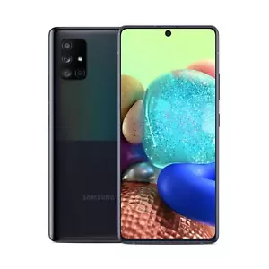 USADO JUSTO 4/10 Samsung Galaxy A71 5G SM-A716V 128GB Prisma Ladrillos Negro VERIZON - Imagen 1 de 5