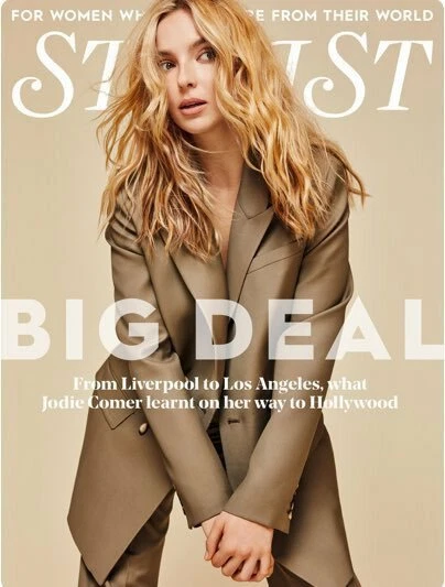 STYLIST Magazine UK August 2021 JODIE COMER COVER FEATURE Killing Eve