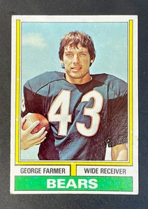 1974 Topps George Farmer #71 Chicago Bears Vintage Football Karte - Bild 1 von 2