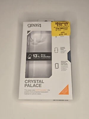 Gear4 水晶宫手机壳 适用于三星 Galaxy A12 - 透明 全新 D30 Crystalex — 第 1/4 张图片