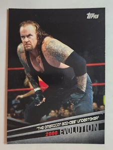 2018 Topps WWE Evolution #E-48 2000 UNDERTAKER - Picture 1 of 2