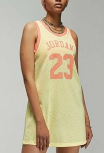 NIKE JORDAN HERITAGE '23' DAMEN TRIKOTKLEID DO5029-821 ZITRONENFARBE PURPURROT NEU - Bild 1 von 5