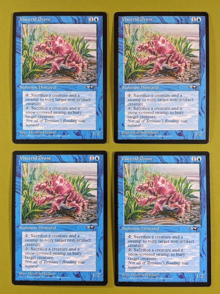 Viscerid Drone x4 Alliances 4x Playset Magic the Gathering MTG - Image 1 of 1