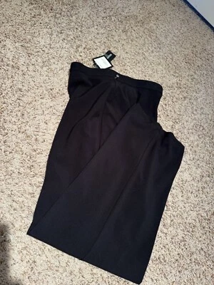 NWT Norton McNaughton Women Dress Stretch Pants Size 14 Black - Image 1 of 4