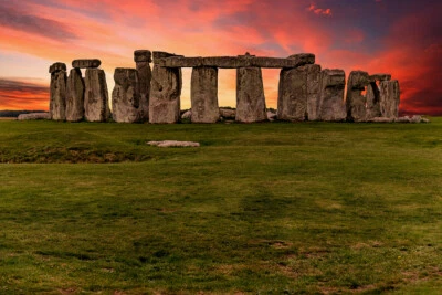 Stonehenge England Vertical Standing Stones Art Wall Decor - POSTER 20x30 - Image 1 of 4