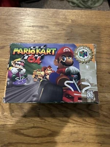 Mario Kart 64 Game N64 With Og Box and All Insertables - Picture 1 of 11