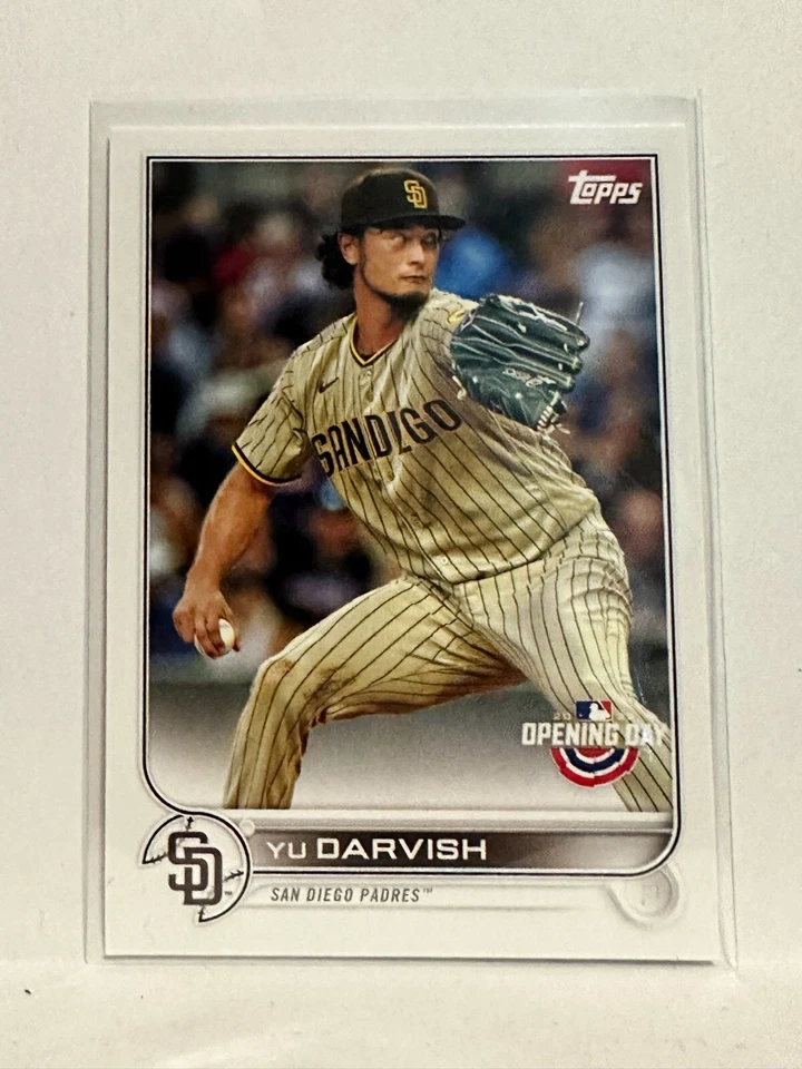 #18 Yu Darvish San Diego Padres 2022 Topps Opening Day Baseball Card - Image 1 of 2
