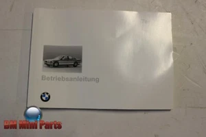 BMW Owner's handbook E38 DE MJ 1997 01409790020 - Picture 1 of 2