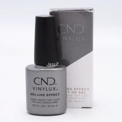 Esmalte de uñas CND Vinylux efecto gel de larga duración capa superior 0,5 oz Foto 1 de 2