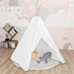 Dziecięcy namiot tipi poliester namiot do zabawy wigwam namiot dziecięcy wiele kolorów vidaXL - Zdjęcie 1 z 9