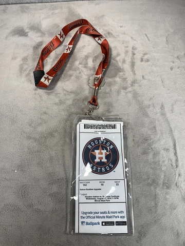 HOUSTON ASTROS KEY CHAIN LANYARD Cover