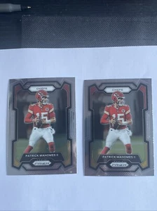TWO (2) 2023 Panini Prizm - #149 Patrick Mahomes II Kansas City Chiefs Card Lot - Picture 1 of 4