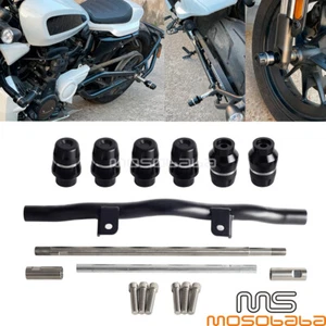 For Harley Sportster S RH1250S Engine Guard Fork Axle Slider Falling Protectors - Picture 1 of 9