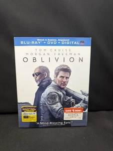 Oblivion (Blu-ray/DVD, 2013, 2-Disc Set) Tom Cruise Morgan Freeman - Picture 1 of 1