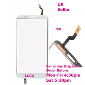 Digitizer Touchscreen Glas Scheibe Sensor für LG G2 D802 D805 weiß + Werkzeuge - Bild 1 von 2