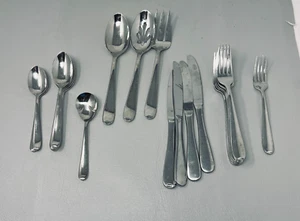 Lote de 22 cubiertos brillantes de acero inoxidable Gorham 18/10 - Imagen 1 de 6