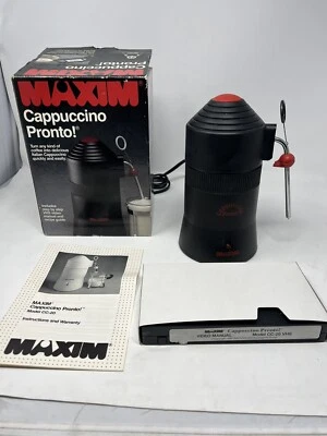 Máquina MAXIM Cappuccino Pronto de colección modelo CC-20 Foto 1 de 4