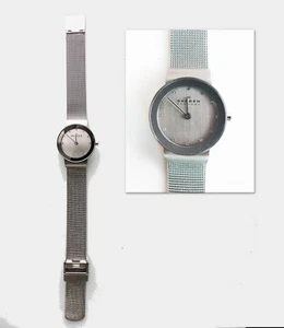 Elegante SKAGEN Damenuhr, Armbanduhr – Strass & Spiegeloptik – Top Zustand! - Bild 1 von 4
