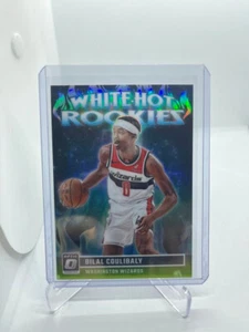 2023-24 Optic Basketball #4 Bilal Coulibaly White Hot Rookies Lime Green /149 RC - Picture 1 of 2