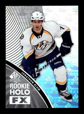 5-01-04 PWE . 2011-12 spa sp authentic ud rookie holo fx #rfx14 jonathon blum - Image 1 of 2