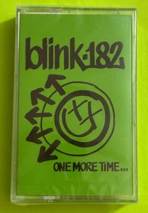 Blink 182 - One More Time - Cassette Tape Fluorescent Green Mark, Tom, Travis - Picture 1 of 2