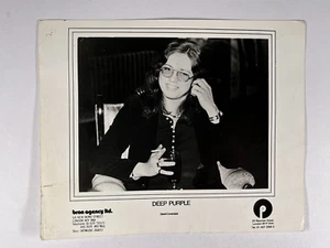 Deep Purple David Coverdale Photo Original Bron Agency Ltd Promotion Circa 1973 - Picture 1 of 12