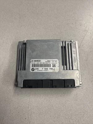BMW 750i 550i E66 2006-2008 motor computador ECM ECU 7 566 706/0 261 209 093 Foto 1 de 4