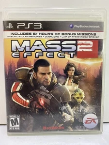 Mass Effect 2 (Sony PlayStation 3, 2011) CIB Tested  - Picture 1 of 11
