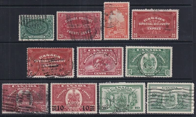 Canada Used Sp. Del. Issues #E1-11  Complete Set - Image 1 of 2