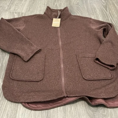 Patagonia Full-Zip Better Sweater Oversized Coat  Fleece Women's Size: Large NWT - Image 1 of 4