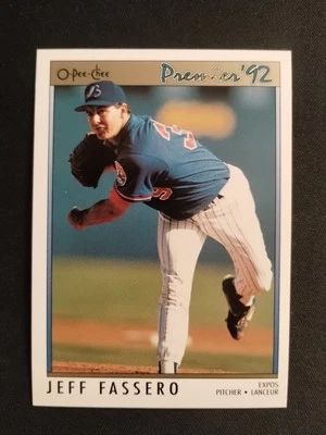 1992 O-Pee-Chee Premier - Jeff Fassero #119 - Image 1 of 4