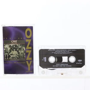 OZZY OSBOURNE NO REST FOR THE WICKED CASSETTE TAPE REMASTERED - Bild 1 von 2
