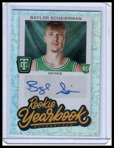 Anuario de novato Baylor Scheierman 2024-25 Panini totalmente certificado - Imagen 1 de 2