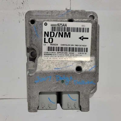 💥 Módulo de control de retención de choque Dodge Dakota Raider SRS 2007 68003925AA OEM Foto 1 de 2