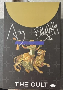 The Cult signed 11x17 Poster Ian Astbury Billy Duffy JSA COA Autogramm - Bild 1 von 3