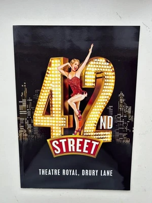 42 Nd STREET THe Musical LARGE Programme / Brochure SHEENA EASTON TOM LISTER - Image 1 of 4