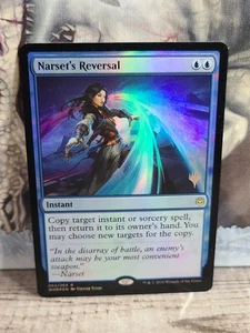 Narset's Reversal (Foil) — War of the Spark - Paquete Promocional - Magic The Gathering LP - Imagen 1 de 3