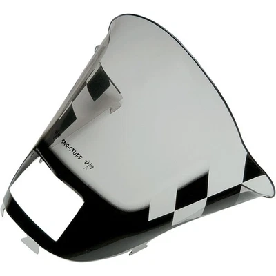 Snostuff Windshield - Black/Smoke Checkered for Ski-Doo 479-471-60 - Image 1 of 3