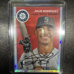2023 Topps Chrome Platinum Anniversary Julio Rodríguez Topps Refractor #/499 - Bild 1 von 10