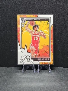 2024-25 Panini Donruss NBA Basketball Zaccharie Risacher BOMB SQUAD ROOKIE CARD - Bild 1 von 1